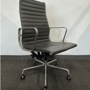 Herman Miller/ Eames Black Leather Office Desk Chair